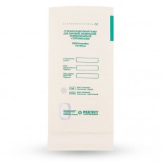 Крафт пакеты для паровой и воздушной стерилизации Медтест  Белые 75 х150мм 100шт
